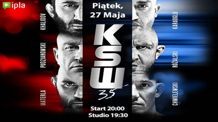 KSW 35: Khalidov i Pudzianowski w IPLI w jakości HD!