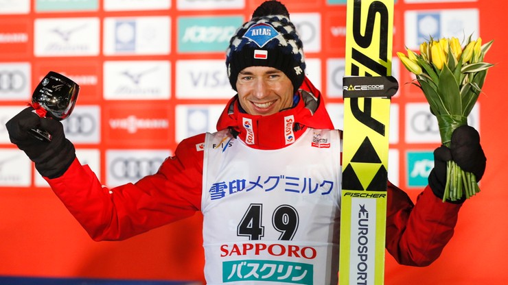 Małysz o rekordzie Stocha: Gdybym jadł śniadanie, widelec wypadłby mi z ręki