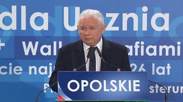 Kaczyński w Opolu: nasi przeciwnicy są mocno osadzeni w układach i układzikach w samorządach 