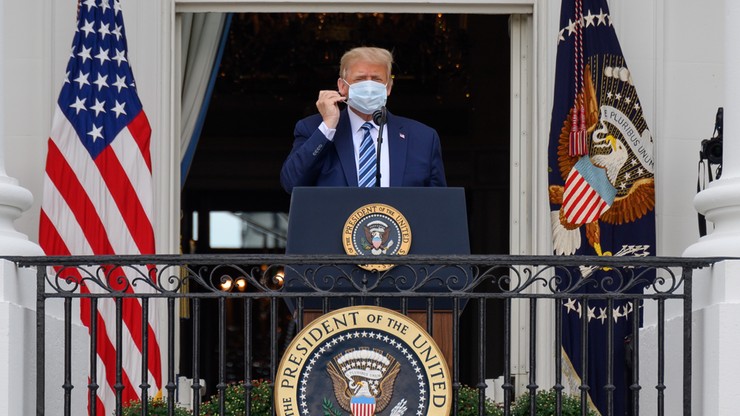 Donald Trump: lekarze stwierdzili, że nie mam już Covid-19