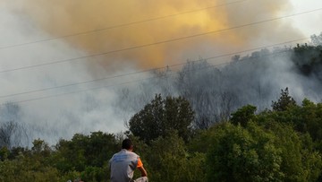 18-letni Polak podejrzewany o wywołanie pożaru lasu w Czarnogórze