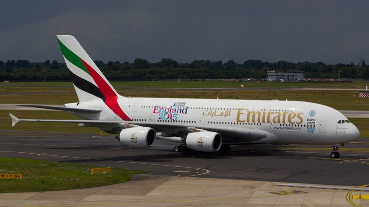 Airbus A380 linii Emirates leciał z dziurą w kadłubie przez kilkanaście godzin