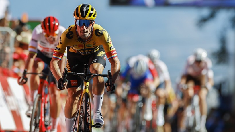 Vuelta a Espana: Primoz Roglic wygrał czwarty etap i został liderem