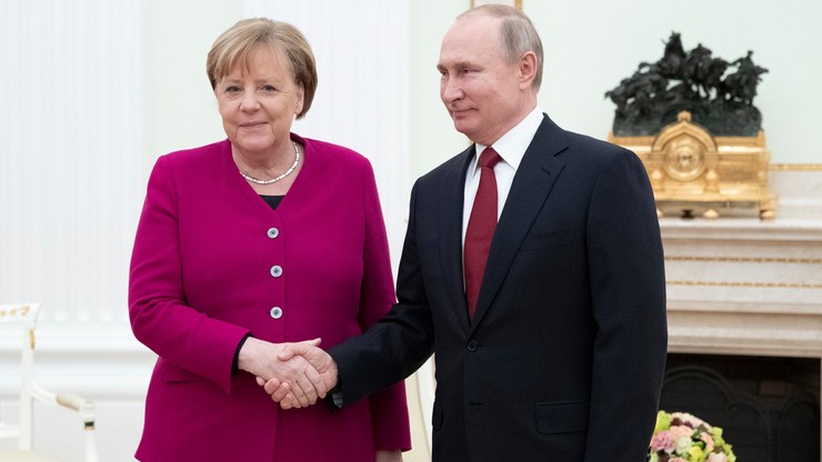 Spotkanie Putin- Merkel. Wśród tematów napięcia na Bliskim Wschodzie