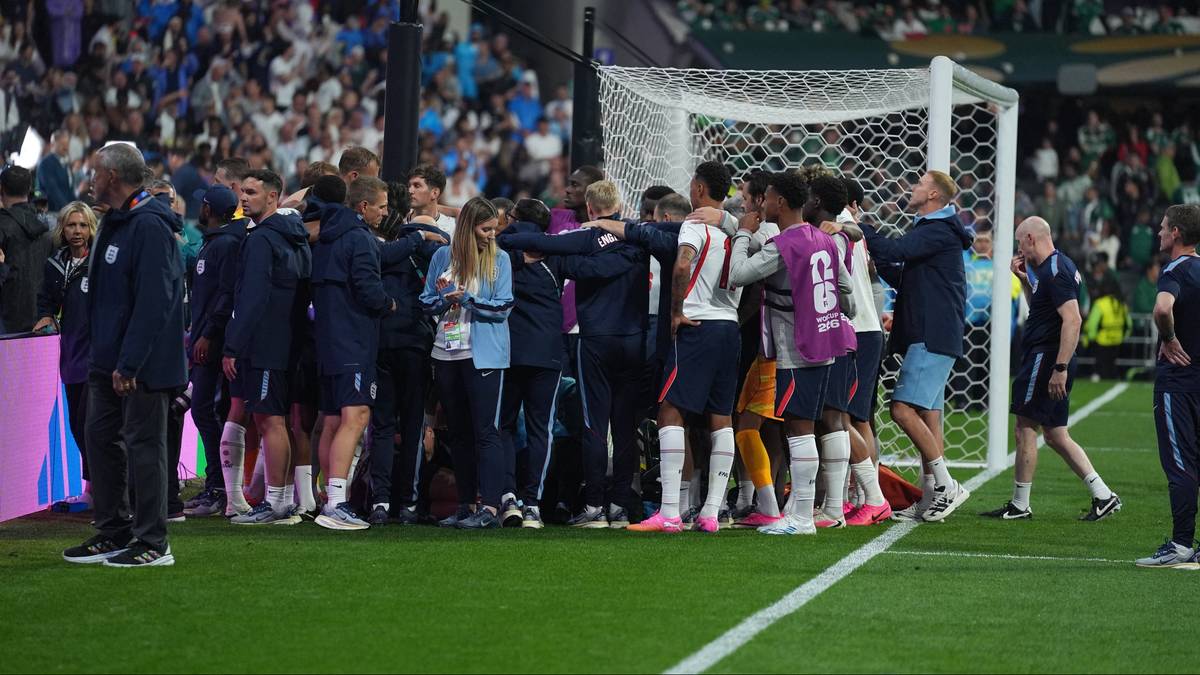 Henderson injures wrist jumping over advertising hoarding after England win