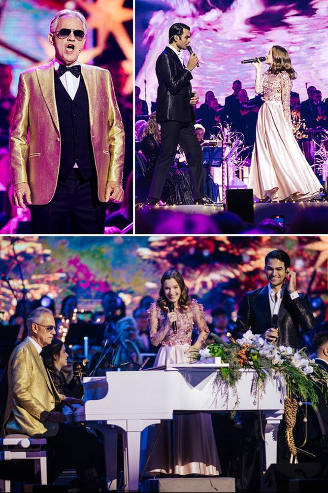 2024-11-20 W święta Andrea Bocelli, Matteo Bocelli i sanah na jednej scenie! - Polsat.pl