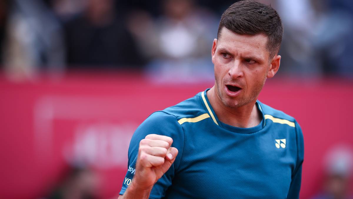 Hurkacz's tough match in Monte Carlo.  He snatched victory from the British
