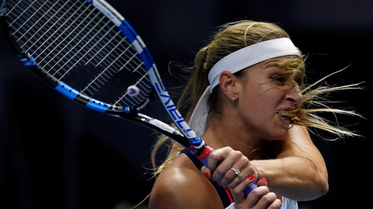 WTA w Dausze: Cibulkova pierwszą półfinalistką, deszcz utrudnia grę