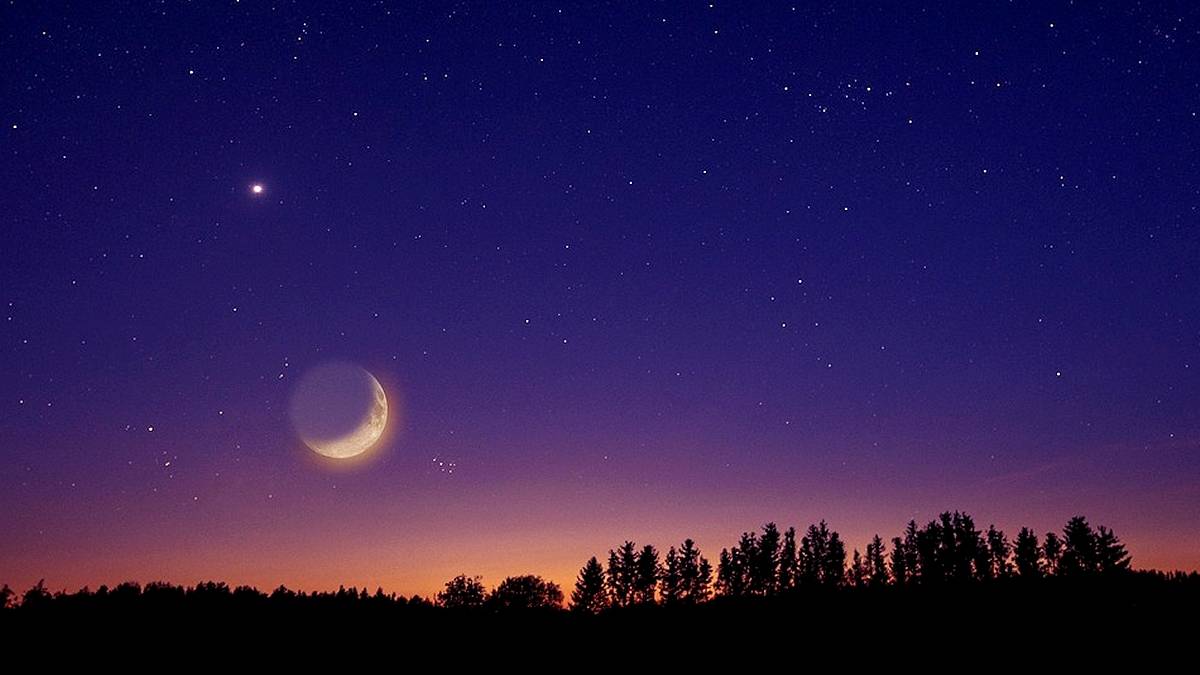 Bezchmurne niebo wieczorem nie oznacza niczego dobrego