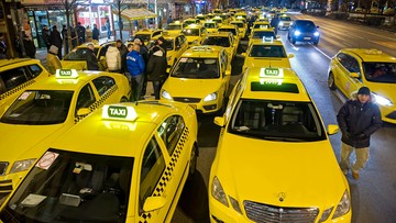 Protest taksówkarzy w Budapeszcie. Zablokowane centrum miasta