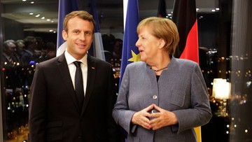 Merkel pozytywnie o propozycjach Macrona dot. reform UE. "Chcę postawić Europę na nowo na nogi"