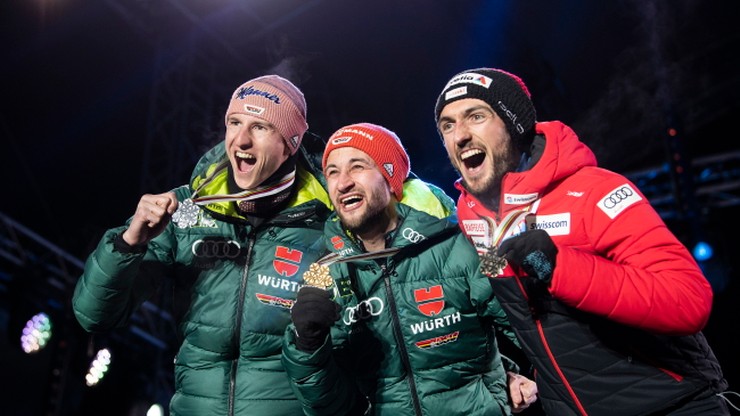 MŚ Seefeld 2019: Niemcy gonią Norwegię w tabeli medalowej