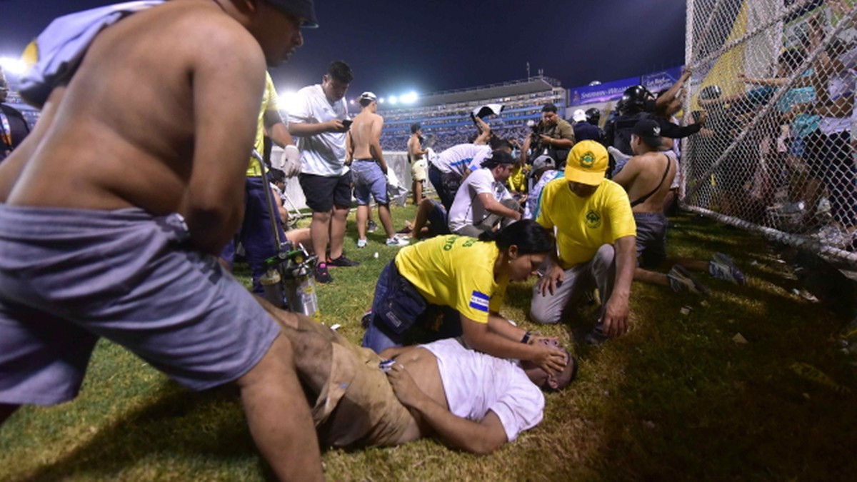 Tragedia na stadionie w San Salvador