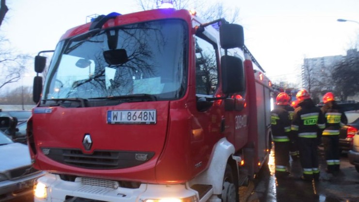 Pożar w szpitalu pediatrycznym w Warszawie. Trzeba było ewakuować dzieci