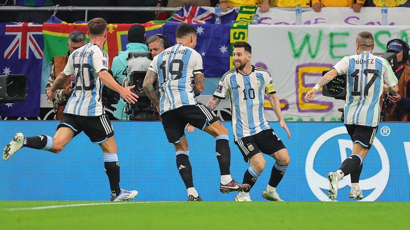 MŚ 2022: Argentyna - Australia. Błysk Messiego, fatalny błąd Ryana. "Albicelestes" w 1/4 finału