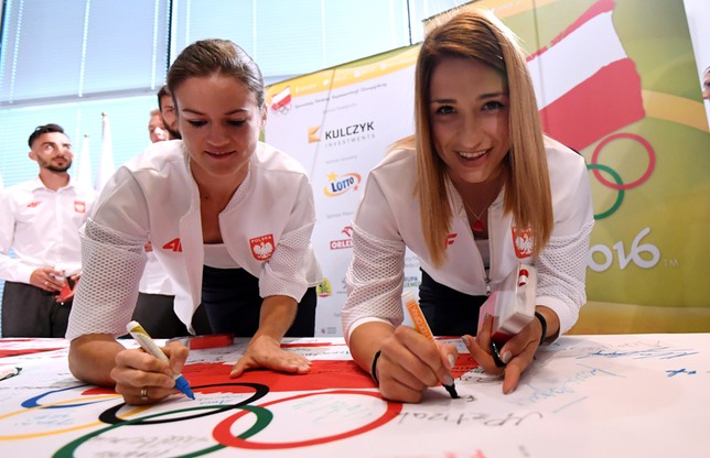 Ślubowanie polskich olimpijczyków przed igrzyskami w Rio