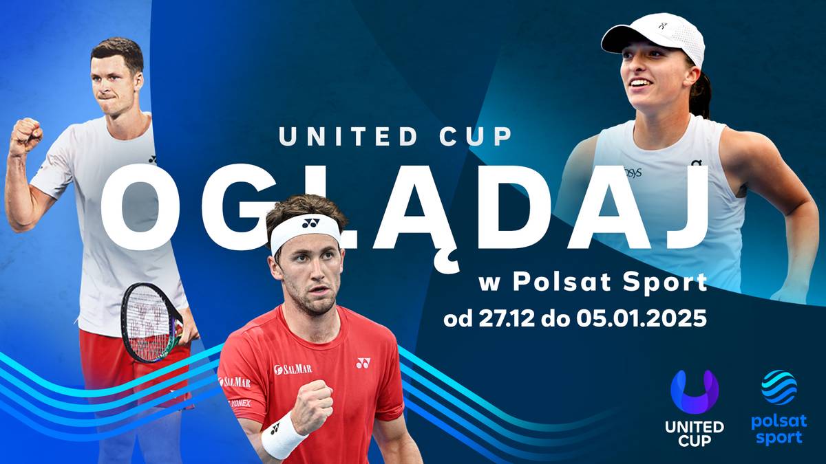 United Cup z Igą Świątek i Hubertem Hurkaczem: Transmisja na żywo w Polsat Sport od 27 grudnia!