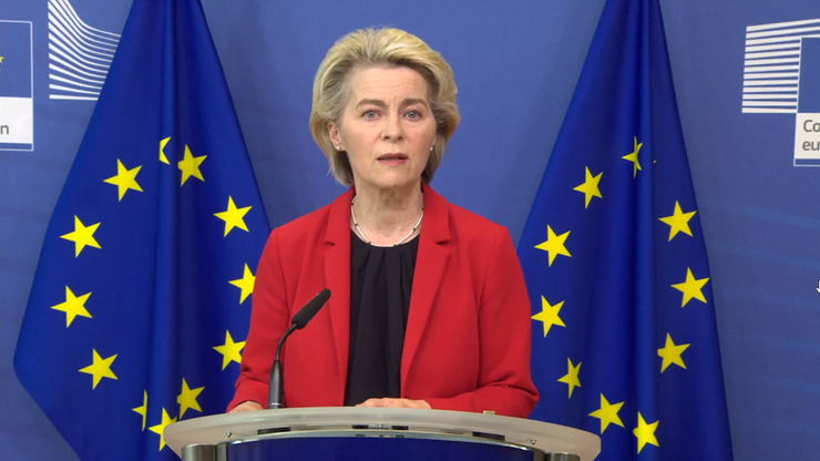 Ursula von der Leyen zapowiedziała nowy pakiet pomocy finansowej dla Ukrainy