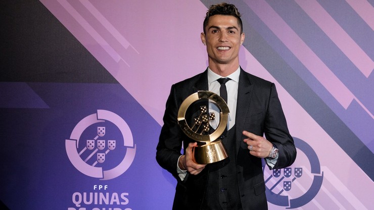 Ronaldo najlepszym portugalskim piłkarzem w 2017 roku