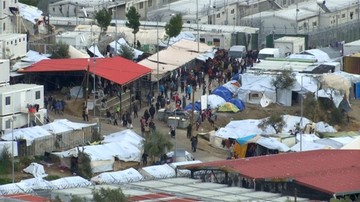 Bijatyka w ośrodku dla migrantów w Grecji. Dziesięć osób zostało rannych