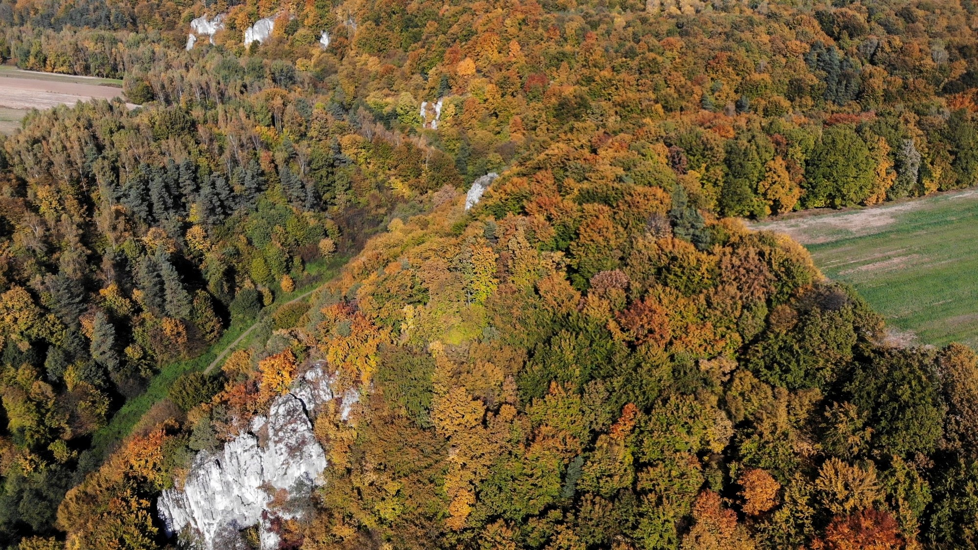 Jesień w górach z lotu ptaka - zdjęcie 14