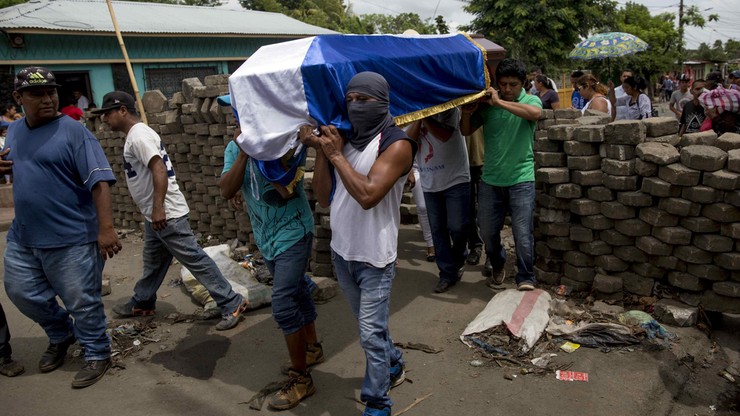 Kolejne starcia demonstrantów z siłami bezpieczeństwa w Nikaragui. Trzy osoby nie żyją