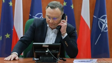 Andrzej Duda rozmawiał z Joe Bidenem