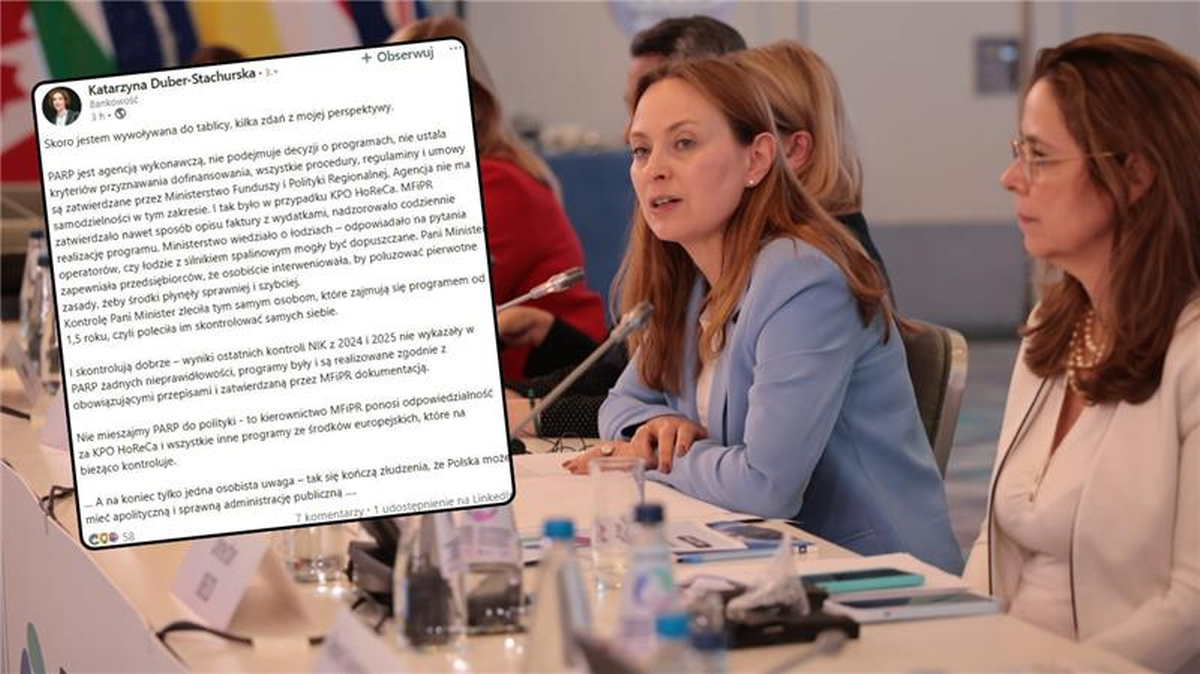 Afera wokół środków z KPO. Zdymisjonowana dyrektor PARP: Ministerstwo wiedziało