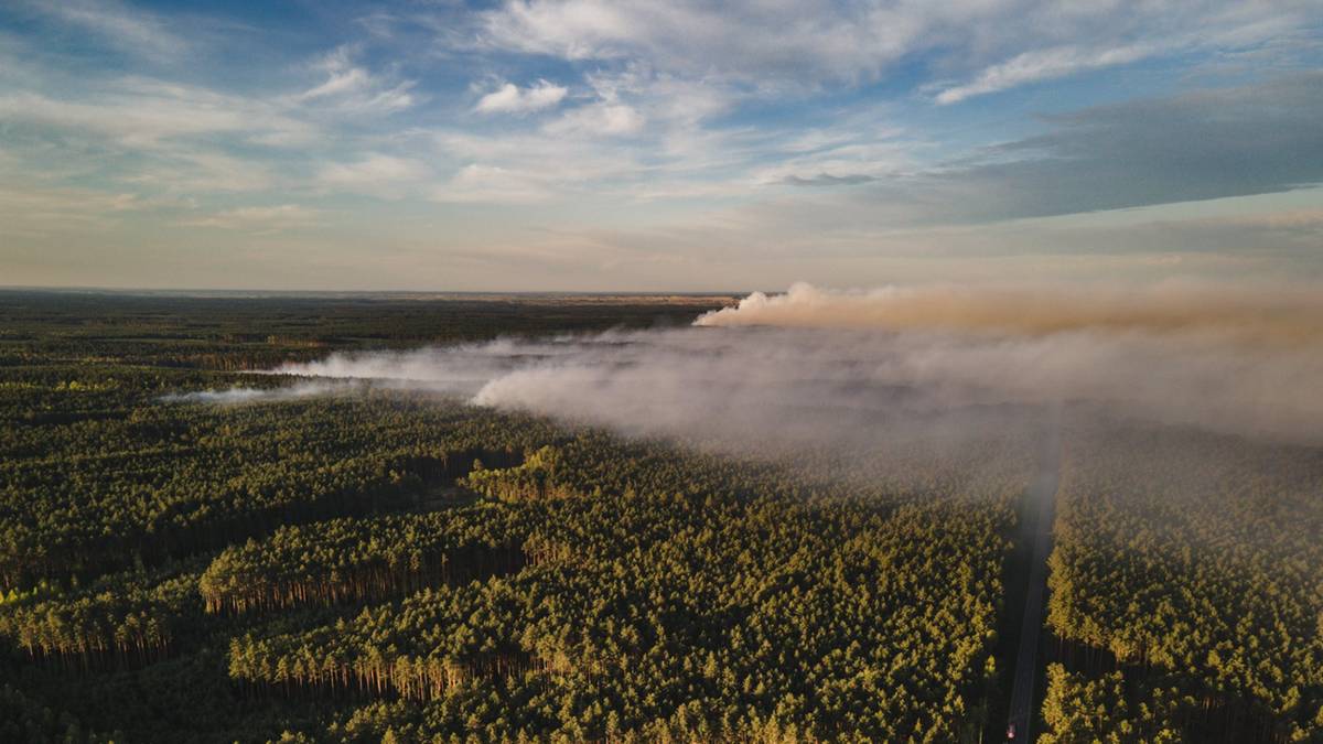 Potężny pożar na Lubelszczyźnie. Pilny alert RCB dla kilku gmin, możliwa ewakuacja