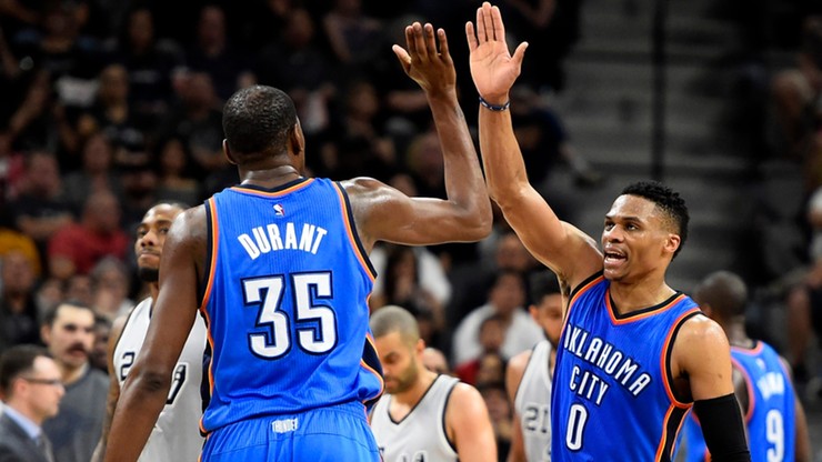 NBA: Thunder wygrali w Filadelfii. 13. "triple-double" w sezonie Westbrooka