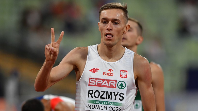ME Monachium 2022: Michał Rozmys awansował do finału biegu na 1500 m