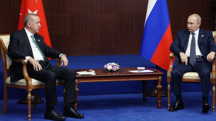 Putin składa propozycję prezydentowi Turcji. Chodzi o dostawy gazu