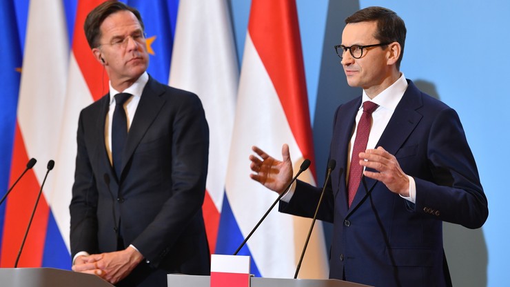 Wojna w Ukrainie. Premier Holandii: dostarczymy broń do ochrony polskiej przestrzeni powietrznej