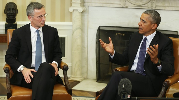 Obama i sekretarz generalny NATO o walce z IS i wschodniej flance