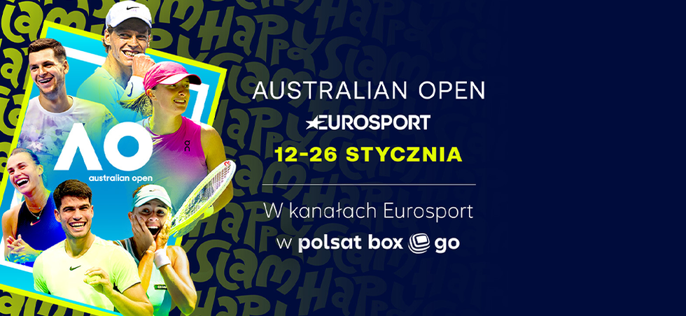 Austarlian Open w Polsat Box Go