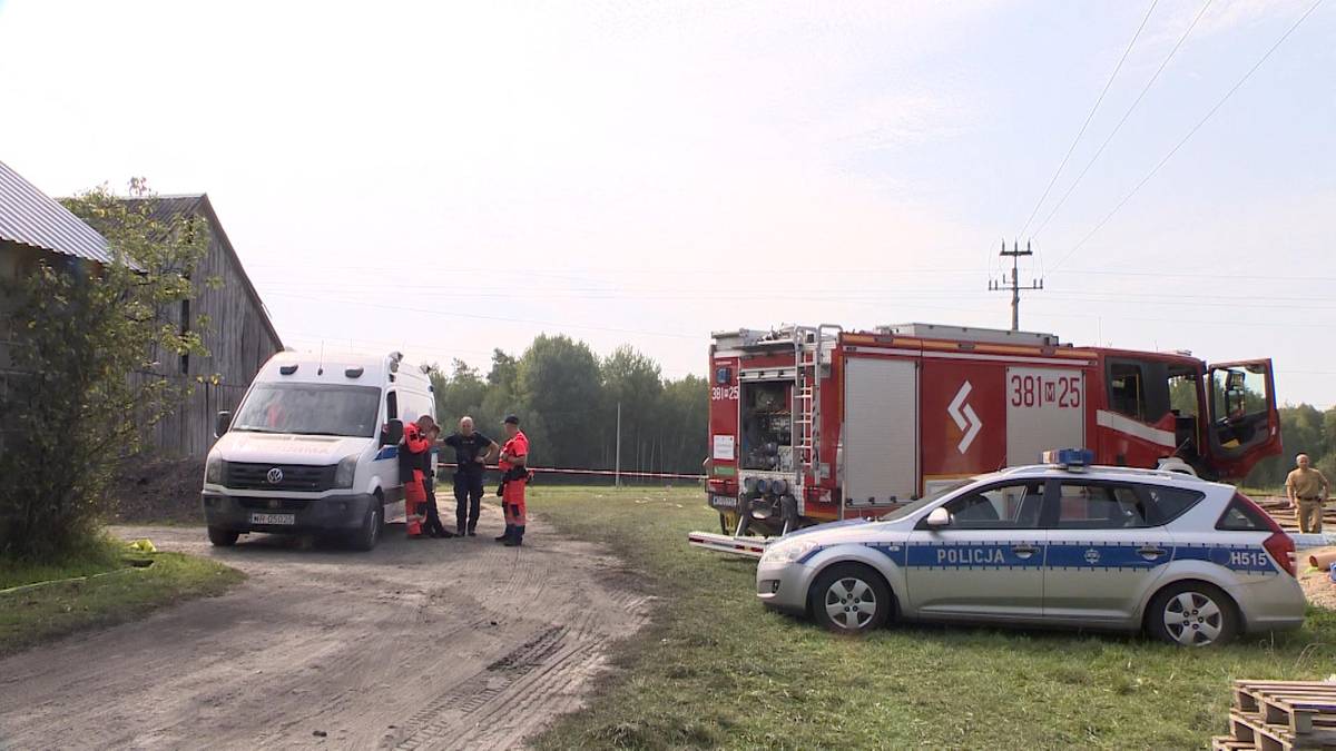 Niewybuchy w stodole. Doszło do eksplozji, na miejscu pracują saperzy