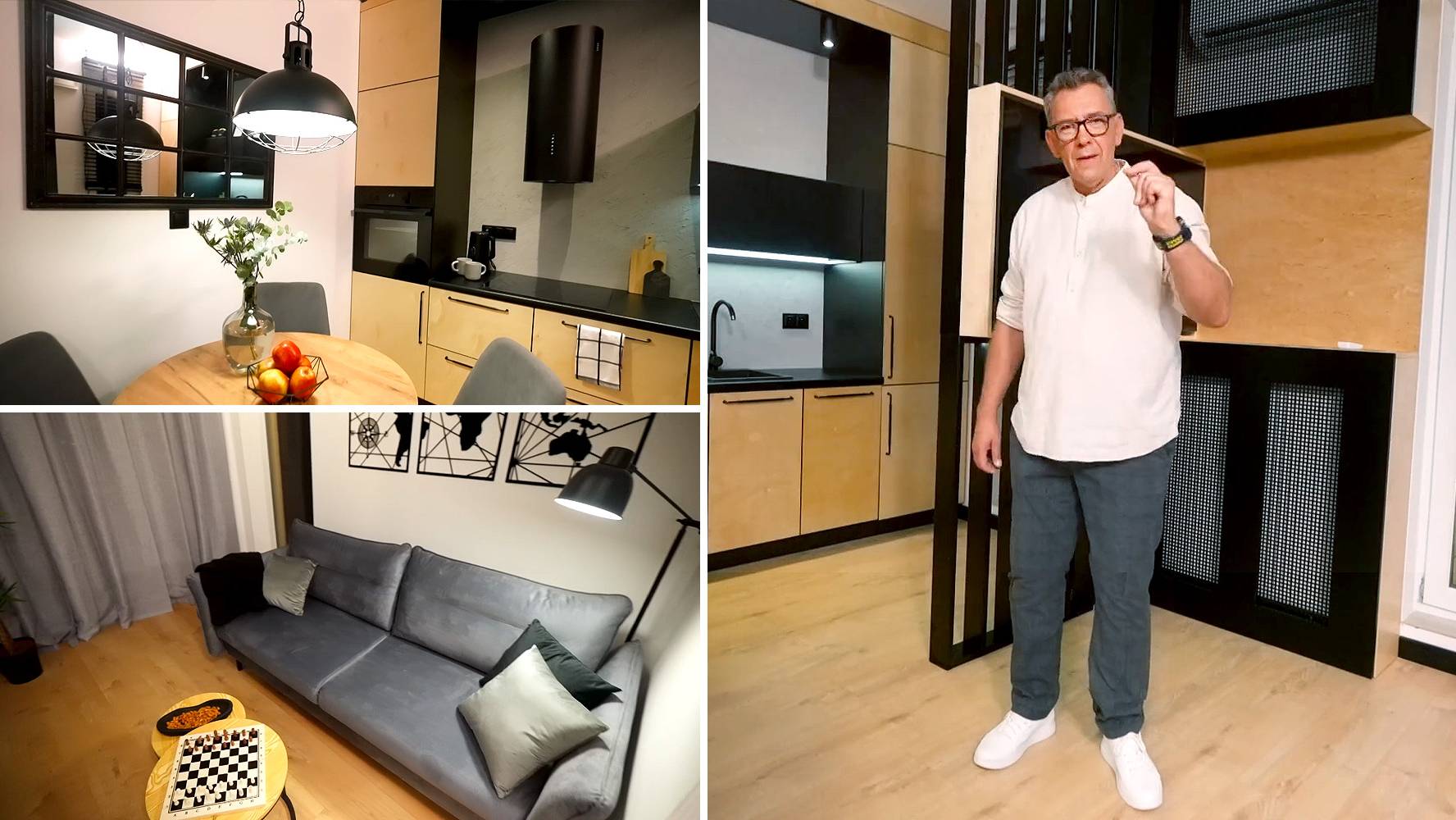 „Darek Stolarz - remont w 3 dni” - odcinek 8: Gościnny salon