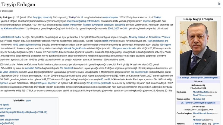 Tureckie władze przyznają: zablokowano Wikipedię przez treści krytyczne wobec kraju