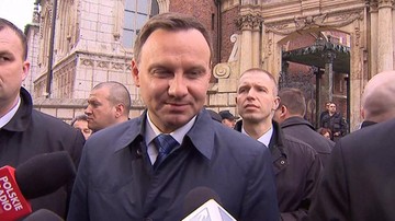 Prezydent Duda na Wawelu: emocje są i będą