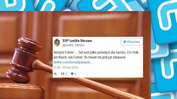 Umorzono "dyscyplinarkę" sędziego, który porównał Kaczyńskiego do Hitlera