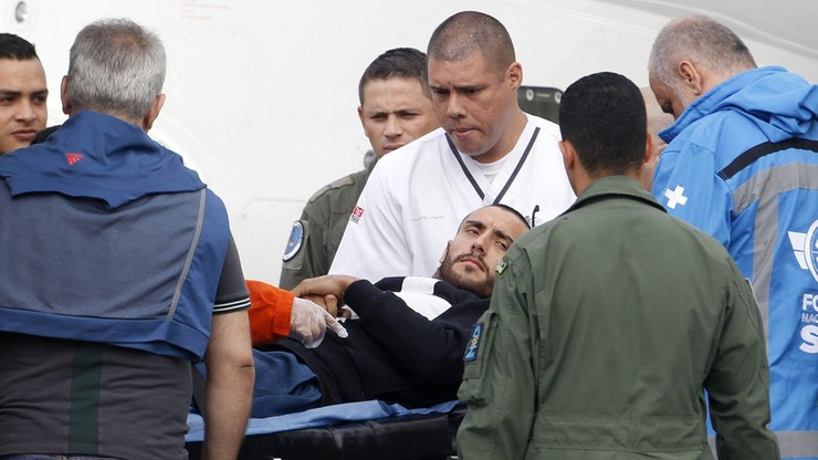 "W samolocie zamieniłem się na miejsca" - ocalały piłkarz Chapecoense