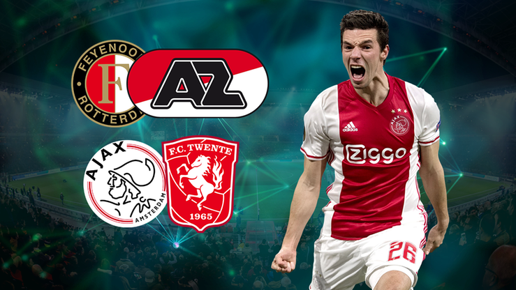 Feyenoord Roterdam - AZ Alkmaar, Ajax Amsterdam - FC Twente: Transmisja spotkań na Polsat Sport News oraz Polsatsport.pl