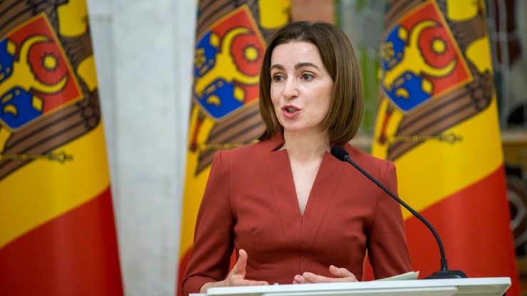 Prezydent Mołdawii Maia Sandu wezwała Rosję do wycofania wojsk z Naddniestrza