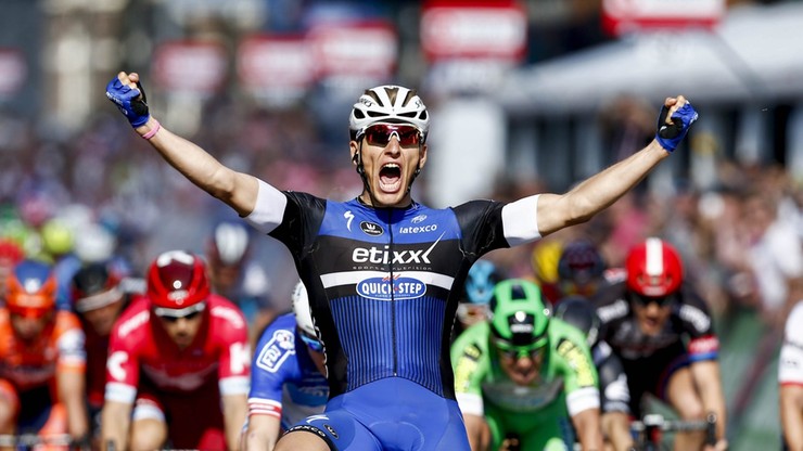 Giro d'Italia: Kittel wygrał 2. etap, Dumoulin nadal liderem