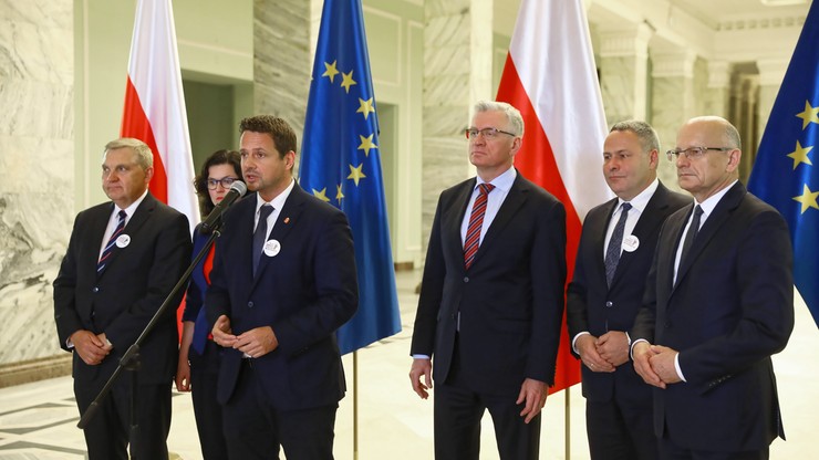 Prezydenci sześciu polskich miast zapraszają na demonstrację "Razem dla Europy"