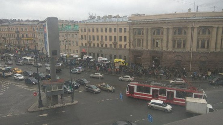 Zamknięto wszystkie stacje metra w Sankt Petersburgu