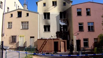 Pożar kamienicy w Tczewie. Nie żyje 2-letnie dziecko i 81-letni mężczyzna