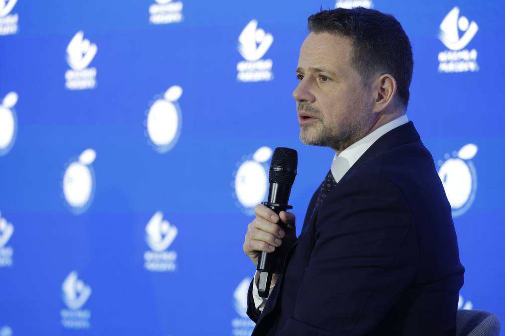 Prezydent Warszawy Rafał Trzaskowski