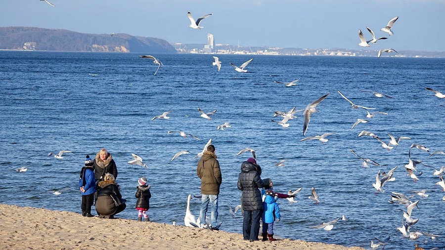 Plaża w gdańskim Brzeźnie. Fot. TwojaPogoda.pl