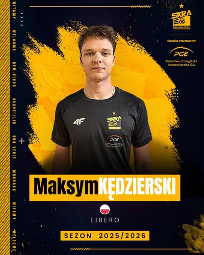 PGE GiEK Skra Bełchatów - skład na nowy sezon 2025/2026. Siatkarze, trener, transfery